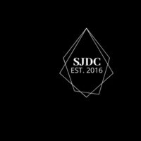 SJDC Black Crop Crew Neck Design